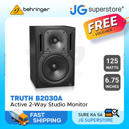 Behringer B2030A Active Studio Monitor, 150W, 6.75" Woofer