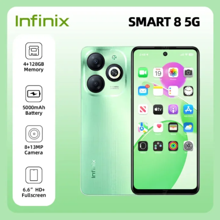 Infinix Smart 8 5G cellphone original big sale android phone smartphone 12GB+512GB cheap mobile 7.5 inch gaming phone lowest price cellphone free shipping Cheap phone Cod Live today