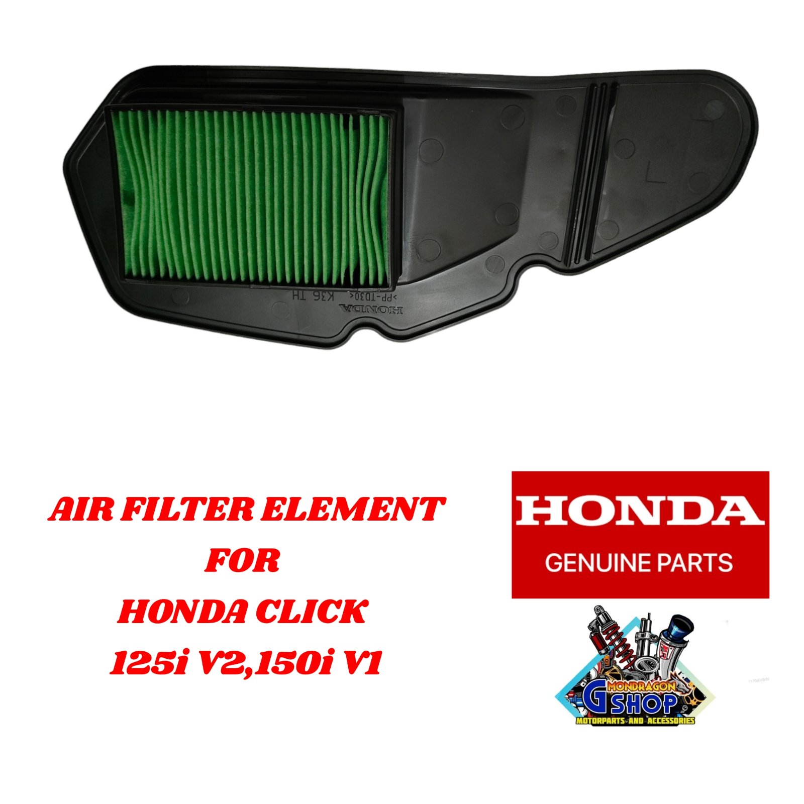 COVER INNER LOWER (DIBDIB) HONDA CLICK 125I V2 (81141-K60-B60ZA