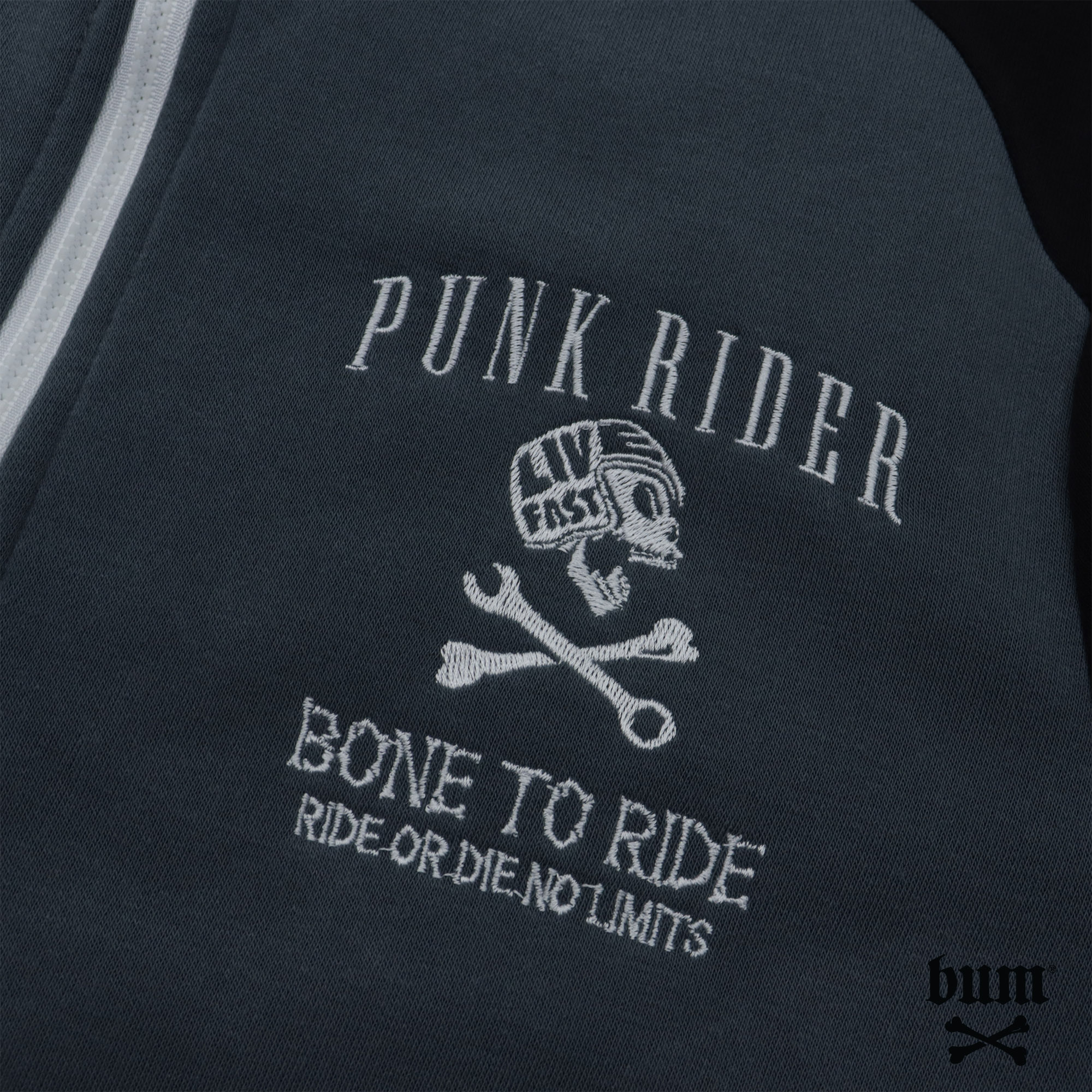 Army　Style　Punk　Rider　Korean　High　BUM　Zip　up　Quality　Fleece　Black　Lazada　PH　Turtleneck　Jacket