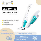 Deerma DX118C Vacuum Cleaner - Strong Suction, Low Noise