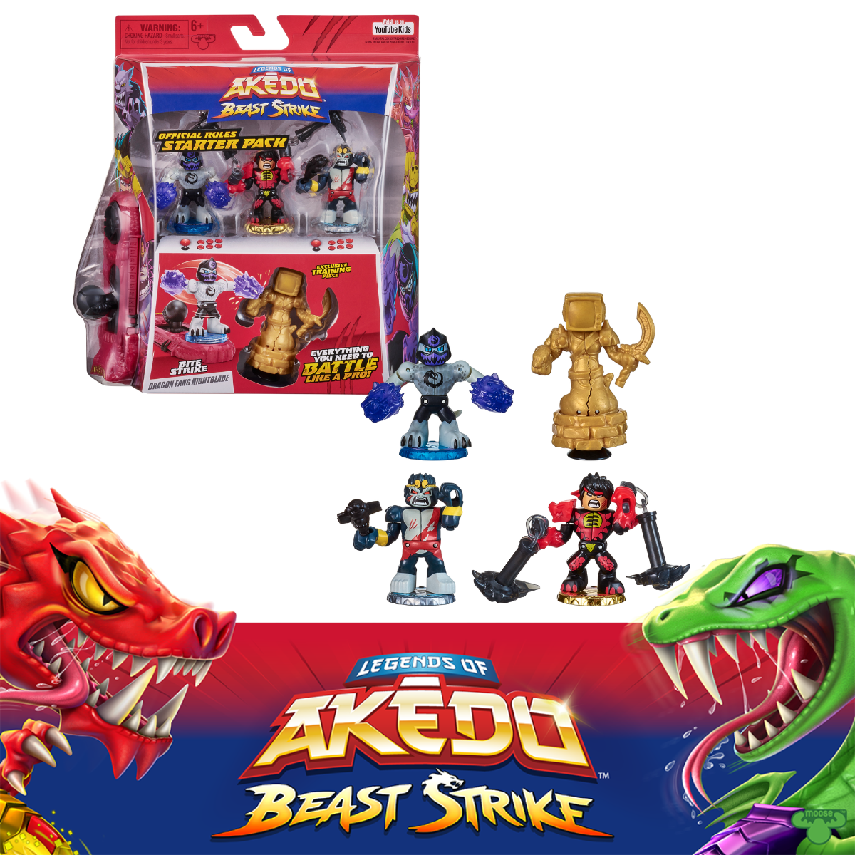 Free: Legends of Akedo Beast Strike - Official Rules Claw Strike