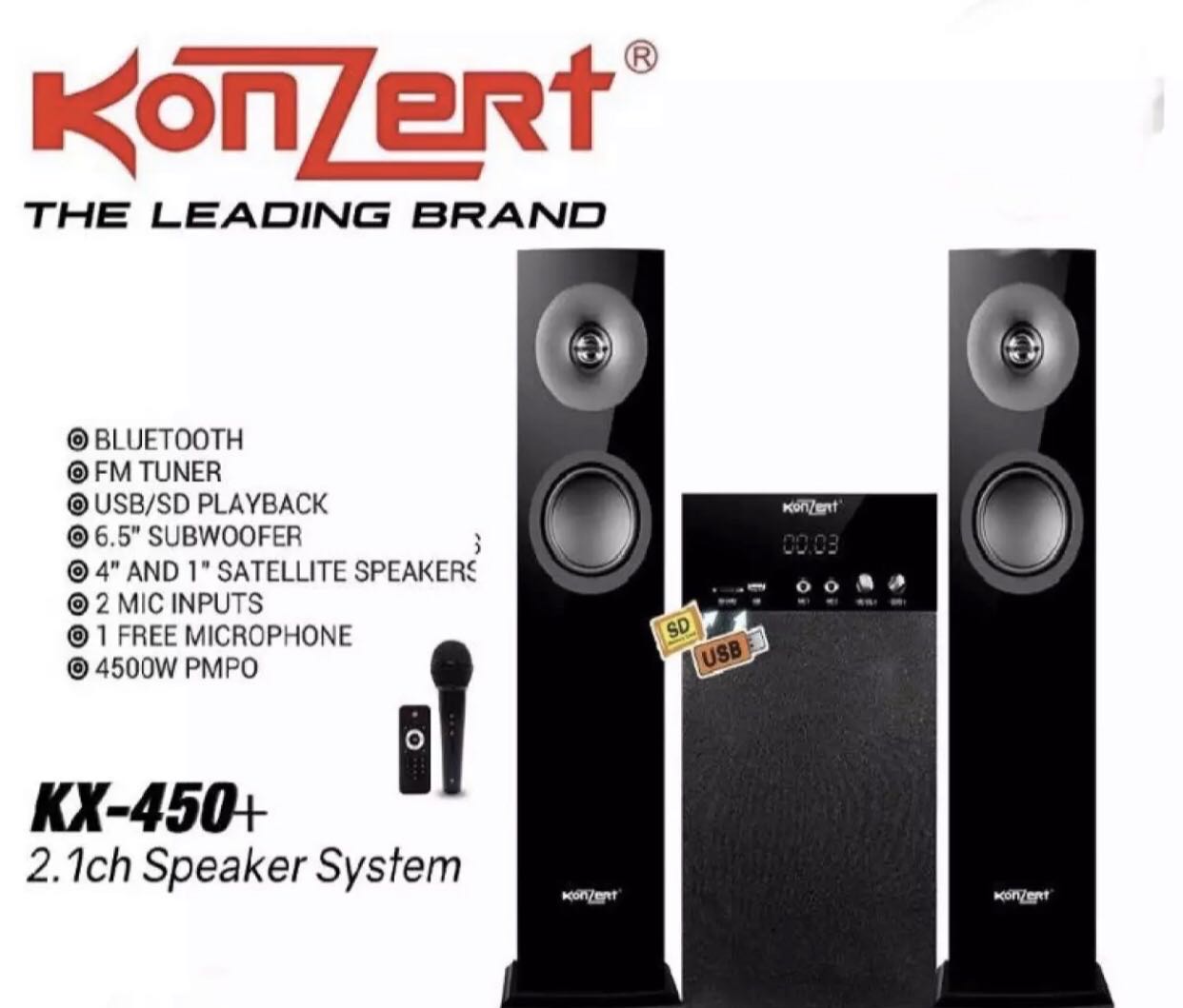 konzert home theater speakers