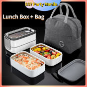 Stainless Steel Leakproof Bento Box for Adults - 