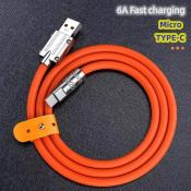 Super Fast Charging Cable - Micro Type C Audiobop