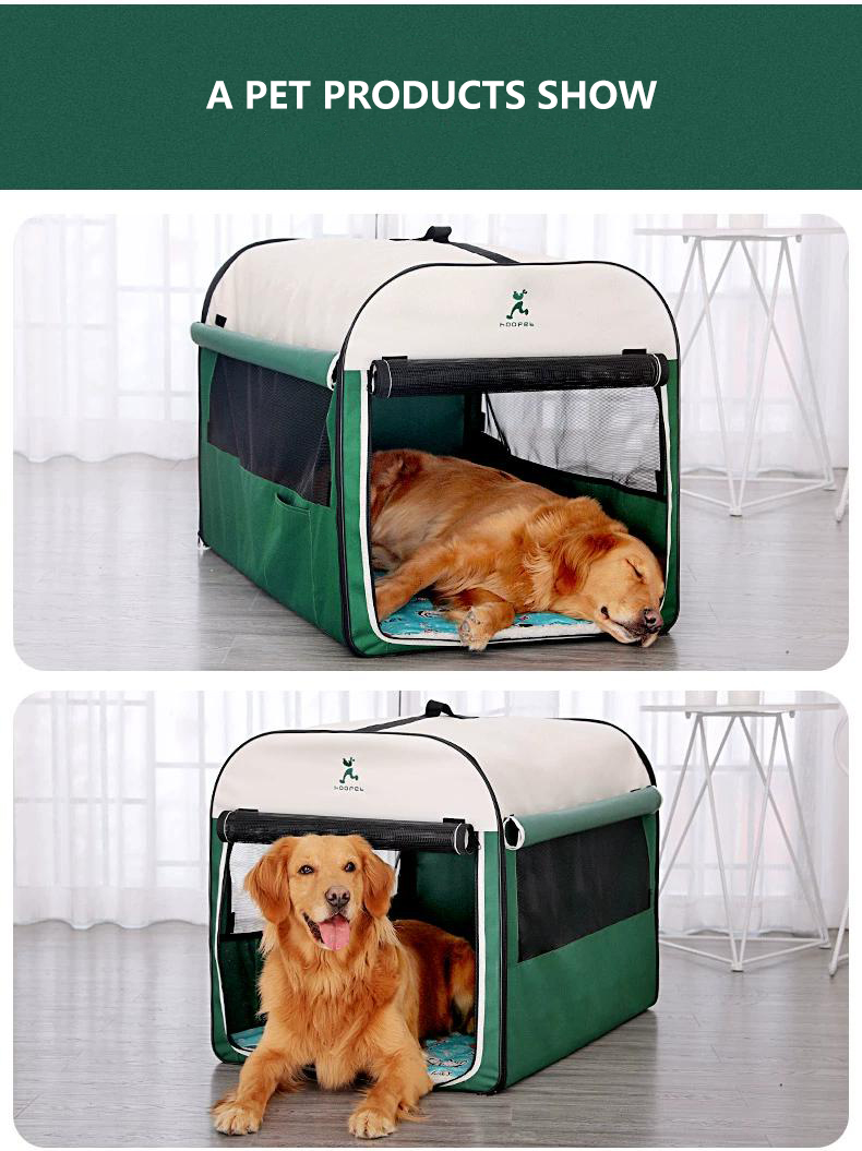Puppy Kennel Easy Operation Portable Folding Pet tent Dog House