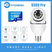 V380 Pro A6 HD 1080P CCTV Camera with Tracking and Night Vision