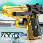 Alphar Toys Water Gun - Large Capacity, Transparent, Kids Gift