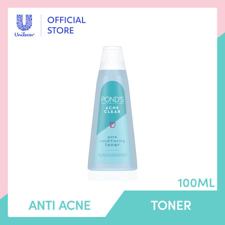 Pond's Acne Clear Pore Toner with Salicylic Acid, 100ml