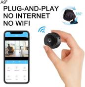 A9 HD 1080P Mini CCTV Camera with Cellphone Connectivity