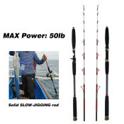 Solid Tip Surfing Fishing Rod - Medium Heavy, 1.6m Length