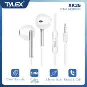 TYLEX XK35 Super Bass In-Ear Earphones with Microphone