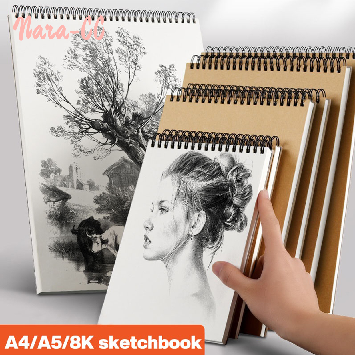 Bomeijia Sketch Pad (A4-160gsm-24 sheets) – Premium Stationers