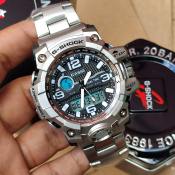 Casio G SHOCK Navy Steel Dual Time Sports Watch