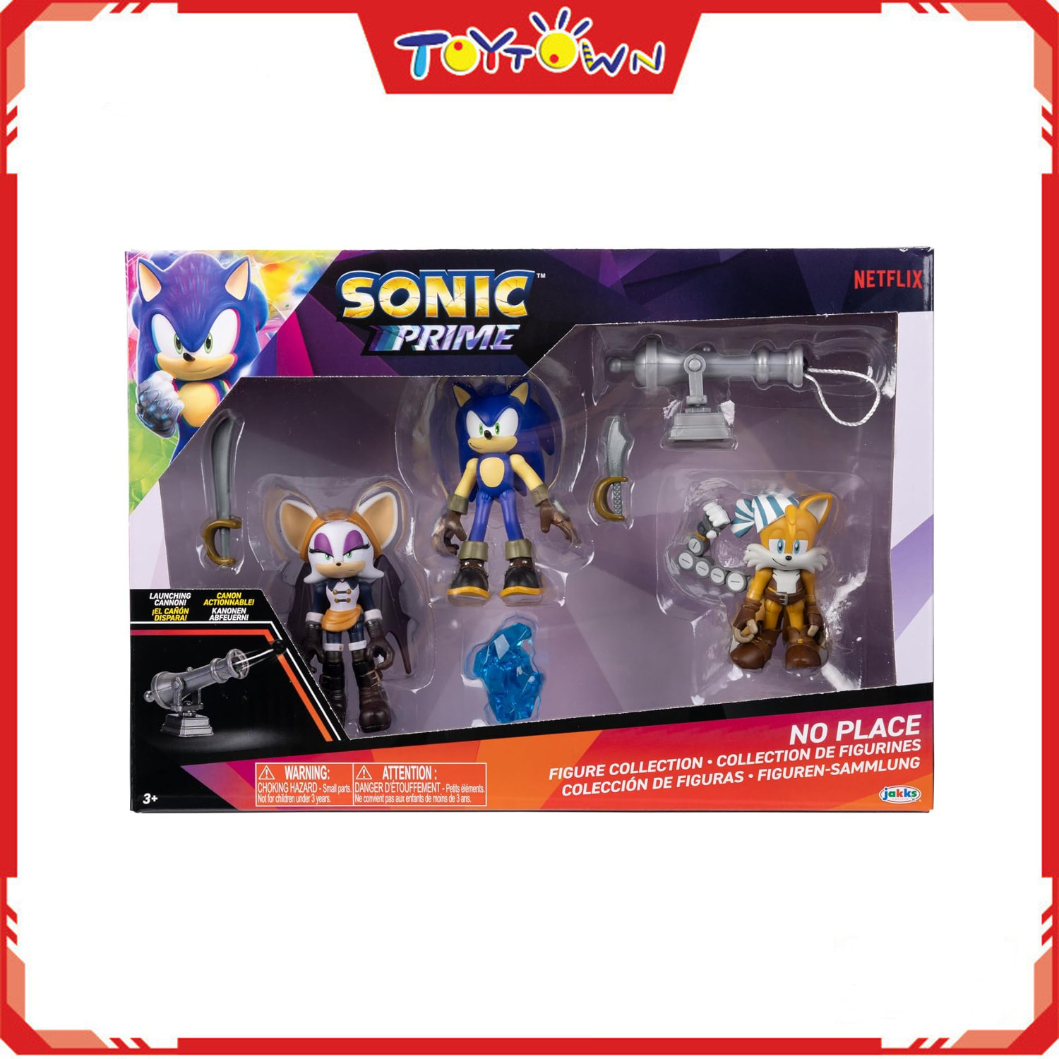 Sonic Prime Clip-On Plush Assortment