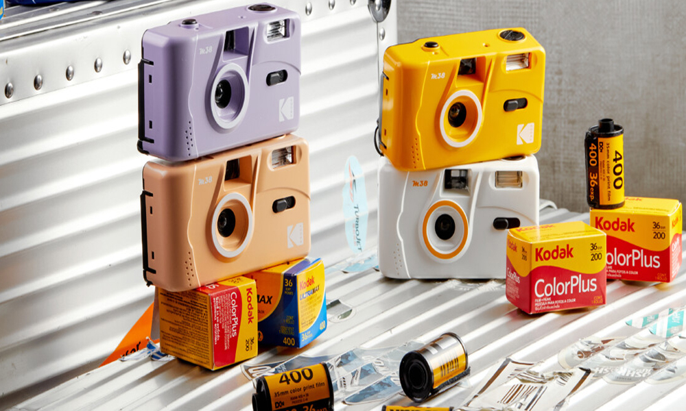 Kodak M38 35mm Film Camera with Flash All Colors | eBay