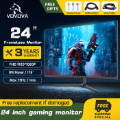 VOVOVA 27 Inch Full HD Frameless Curved Gaming Monitor