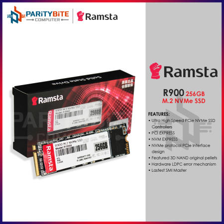 Ramsta R900 M.2 NVMe 256GB SSD