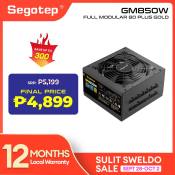 Segotep GM850W Full Modular 80 Plus Gold Power Supply