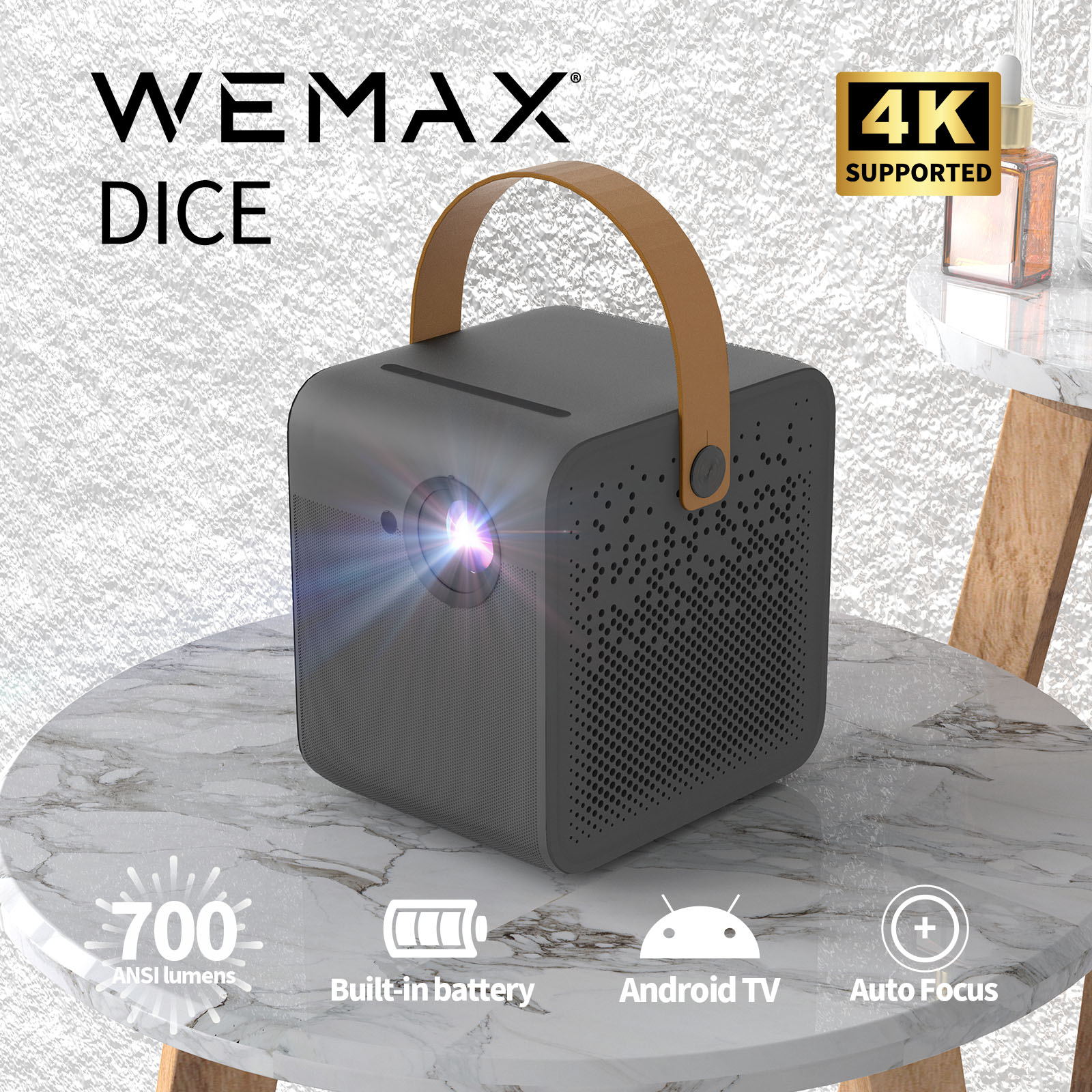 WEMAX DICE 700 ANSI Lumens 1080P