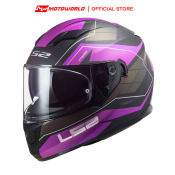 LS2 Motorcycle Full Face Helmet FF320 Stream Evo Mercury