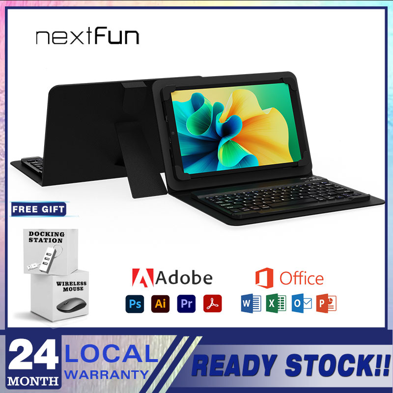 Nextfun 8" 2-in-1 Laptop Tablet with Microsoft Office & Windows