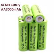 Original Brand New AA 1.2V 3000mAh NiMH Rechargeable Batteries