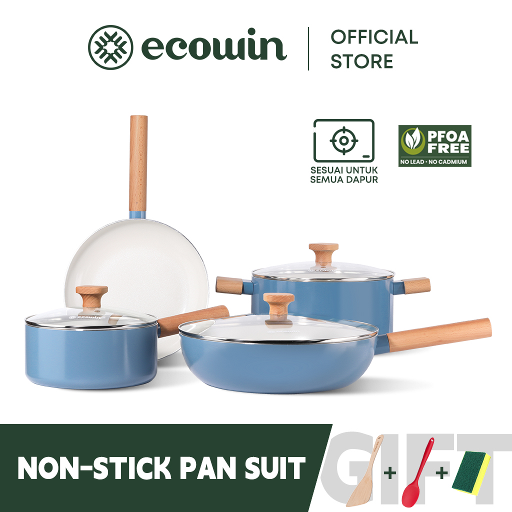 Ecowin】 non-stick frying pan 28/32cm PFOA-free non-stick coated