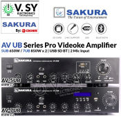 CROWN AV UB Pro Videoke Sound System Amplifier
