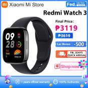 Redmi Watch 3: 1.75" AMOLED, 12-day battery