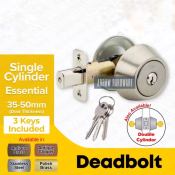 High Security Single Cylinder Deadbolt Lock Entrance Lockset