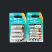 SONY Rechargeable AA/AAA Batteries - Great Value 4in1 Pack