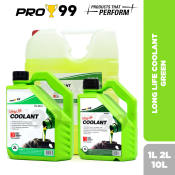 Pro-99 Long Life Coolant Green - 1L  2L  10L