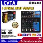 Yamaha Professional Mini Bluetooth Mixer 4CH USB with Reverb