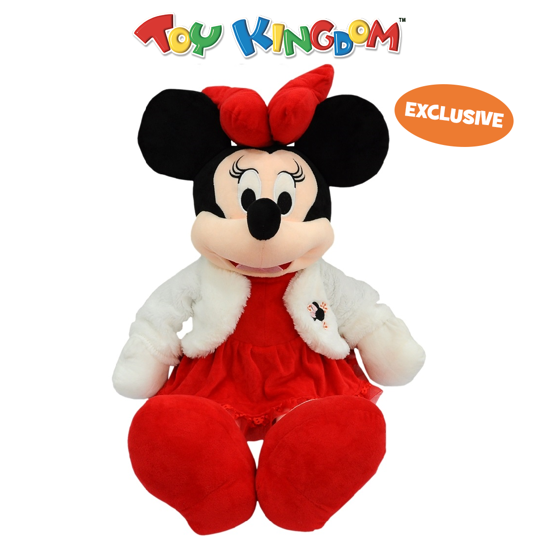 red minnie mouse plush