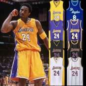 Nba Los Angeles Lakers 8/24 Kobe Bryant Basketball Jersey