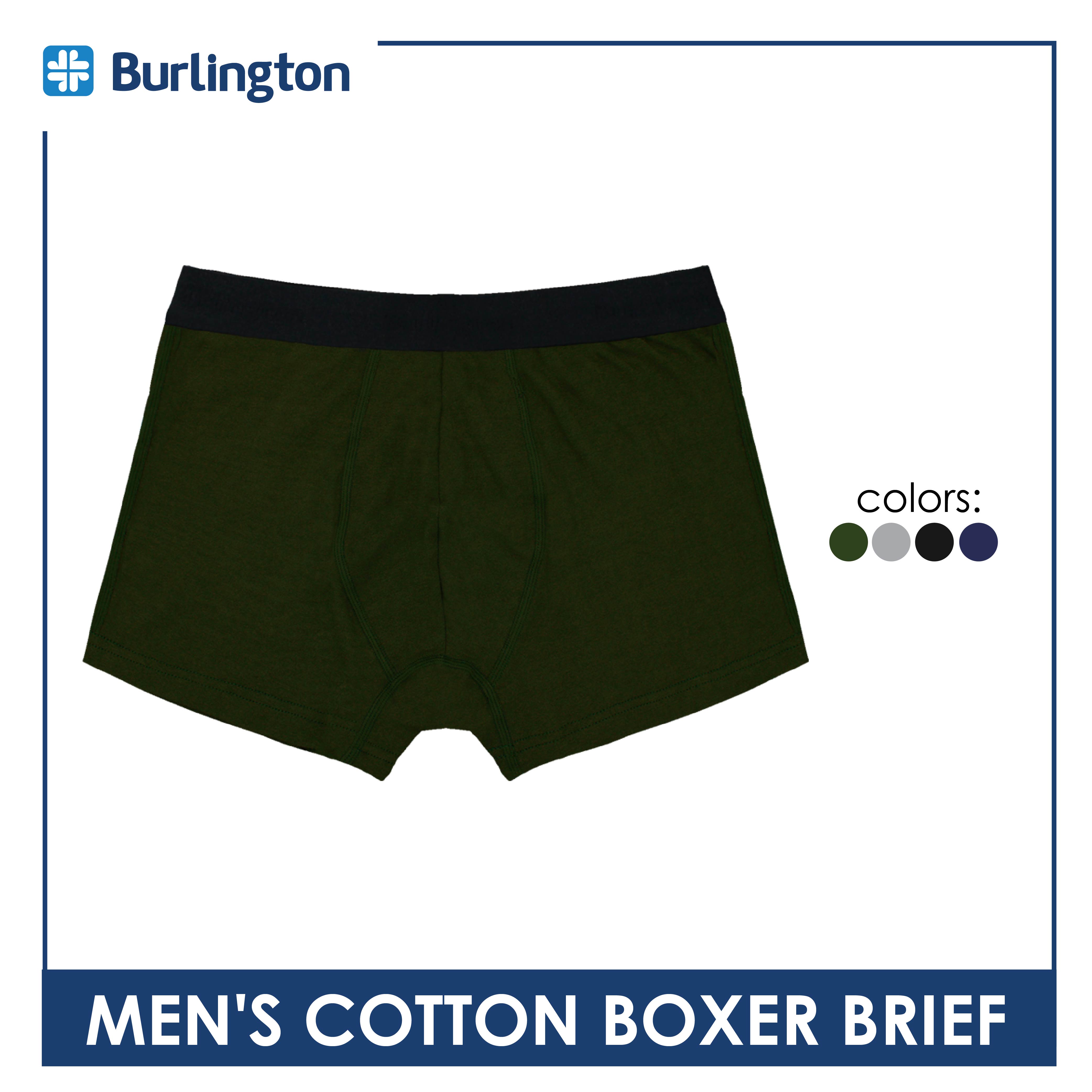 Biofresh Men's Antimicrobial Cotton Boxer Brief 1 piece OUMBB1201