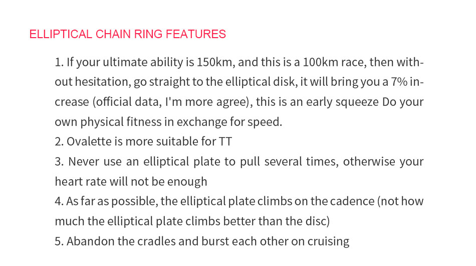 Stone Oval Chainring For 30mm REX REX 3D XC2 3DF XC2 5mm