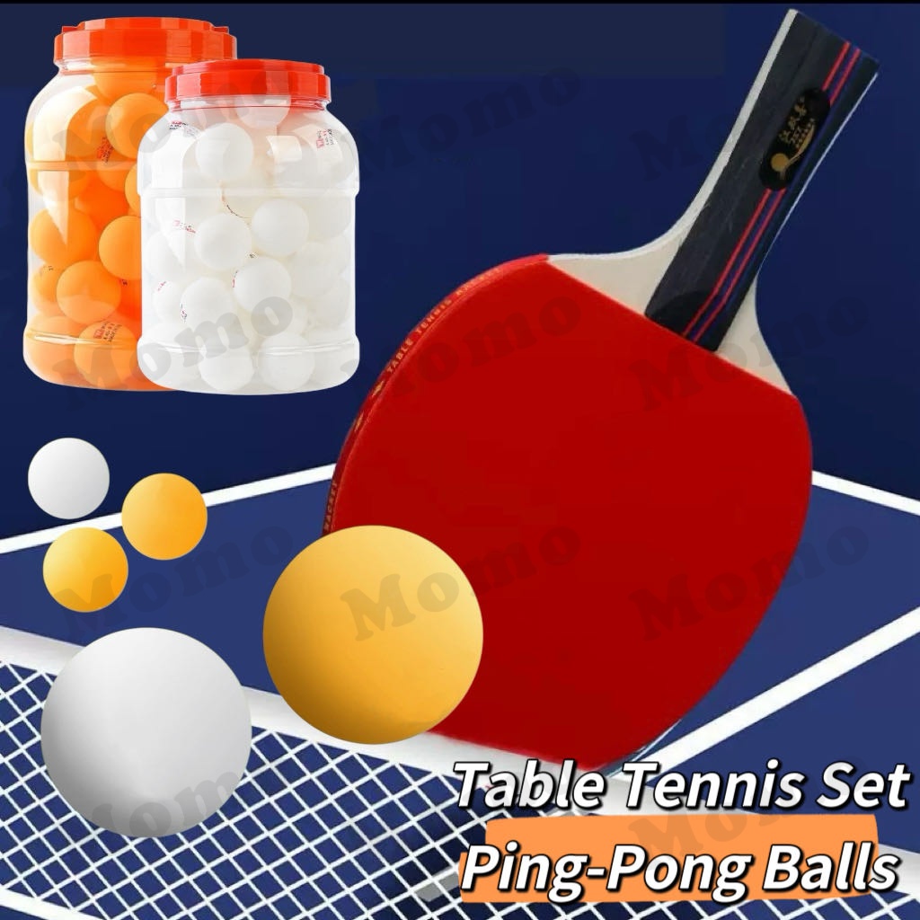 Table Tennis Racket Set with 6 Balls - Family Fun