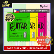 Orphee Acoustic Guitar Strings | Complete 6pcs Set | High Quality