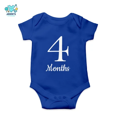 Baby Onesies Four Months Old Milestone - 4 Months (4)