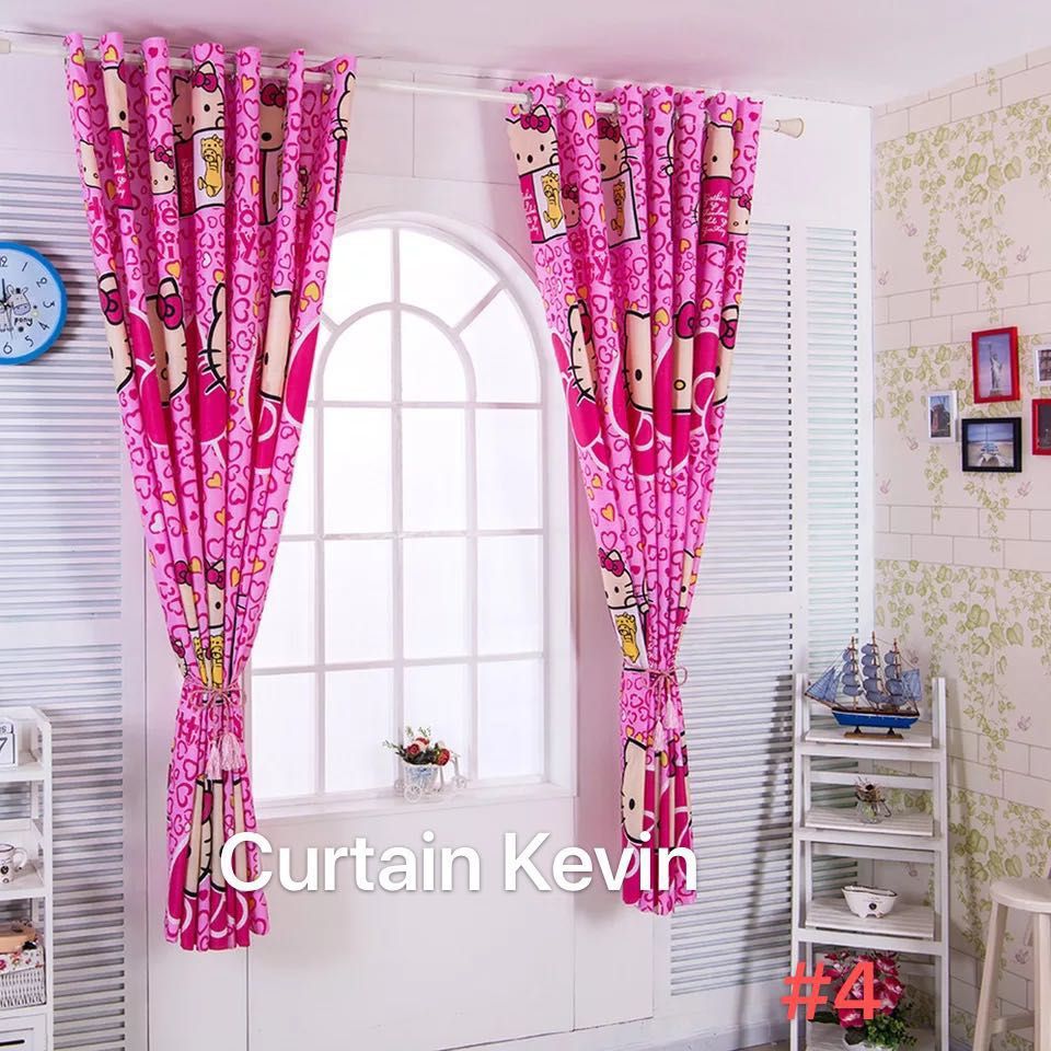 Blackout Window Curtain Hello Kitty 