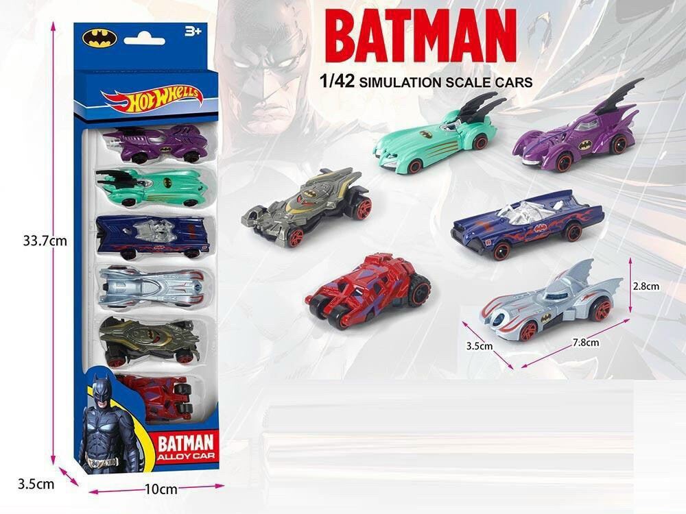 MUA 2 GIẢM 5%Hộp đồ chơi Xe Sắt Batman McQueen Mô hình Xe sắt sưu tầm cho