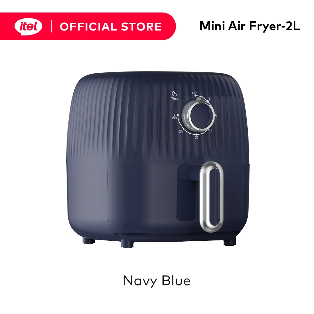 itel Air Fryer Non-Stick 2L Multi Functional Oil-Free 600W 3D Cyclone Air Frying Cavity IAF-002 - Image 3