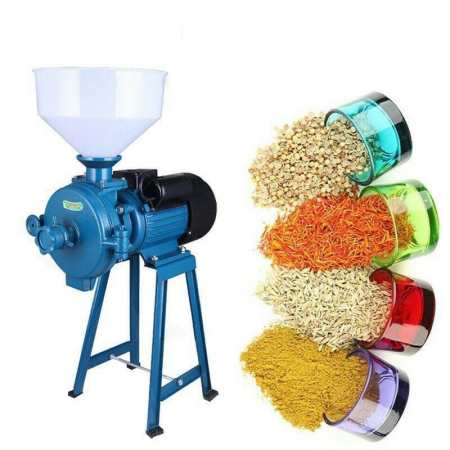 Heavy Duty Wet/Dry Grinder - 1.5HP, 220V for Grains