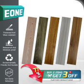 EONE 3D PVC Floor Stickers - Solar Wood Design