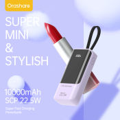 Orashare H10 10000mAh Super Fast Charging Power Bank