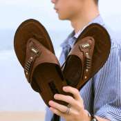 Men's outdoor casual beach sandals and slippers