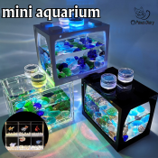 LED Mini Aquarium by Ocean Micro-Landscape