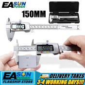 6-Inch Stainless Steel Digital Vernier Caliper by EASUNPOWER